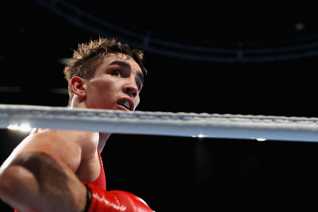Michael Conlan was controversially knocked because of a contentious refereeing decision ©Getty Images