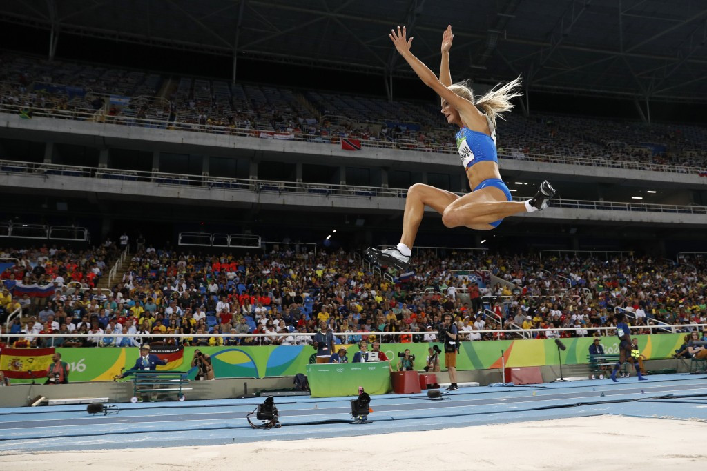 Darya Klishina controversially became the first, and only, Russian to compete at Rio 2016 ©Getty Images