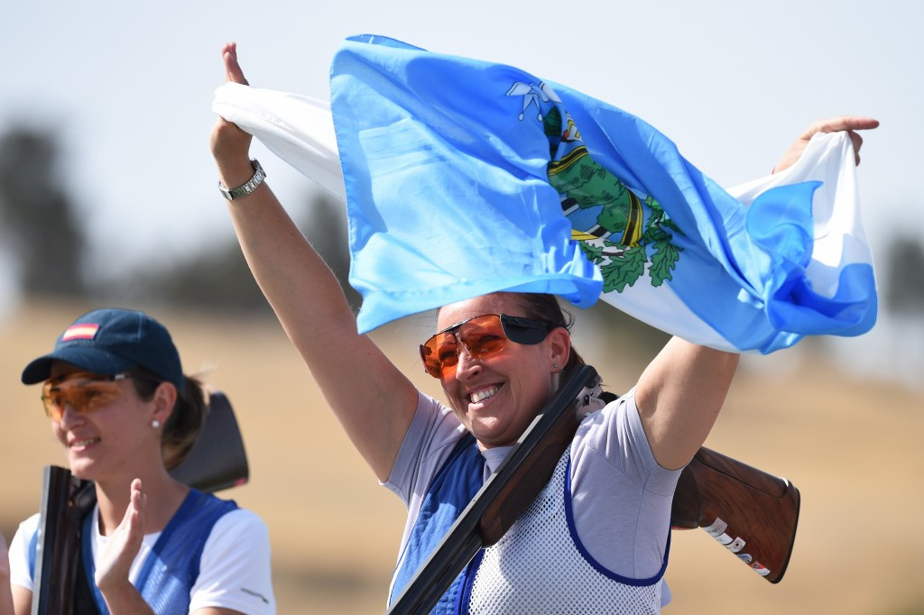 San Marino earned their first European Games medal as the first shooting medals were awarded