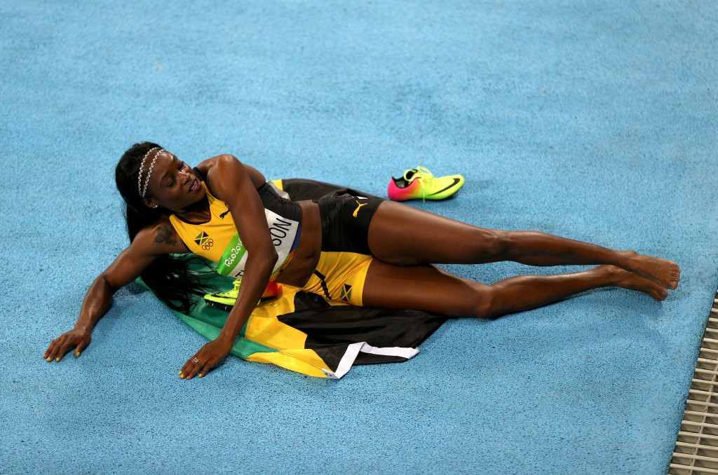 Elaine Thompson added the 200m title to her 100m victory ©Getty Images