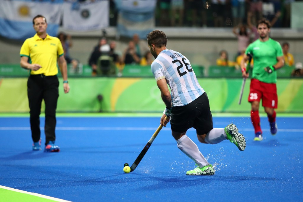 Argentina celebrate maiden men's hockey Olympic gold after beating Belgium