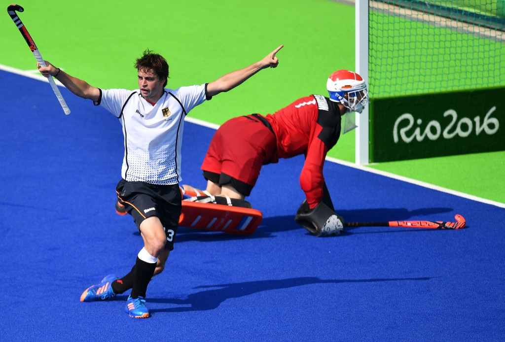 Germany's triumphed in a penalty shoot-out against the Netherlands to win the bronze medal ©Getty Images