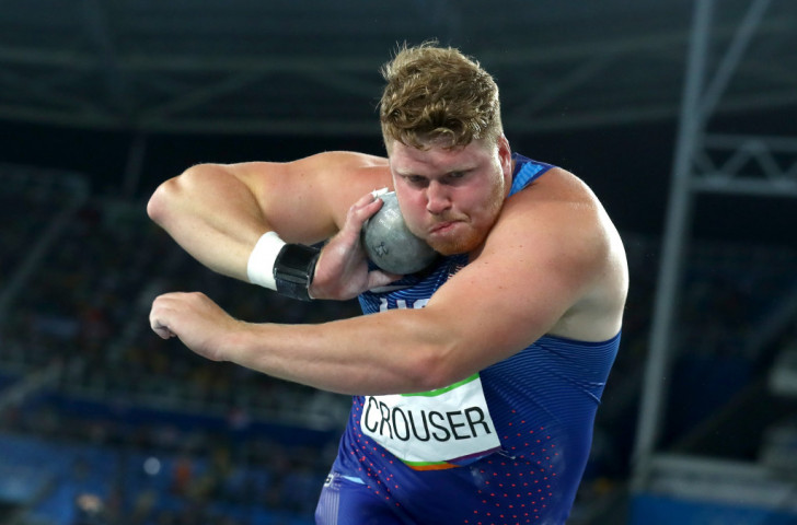 Ryan Crouser of the United States won the men's shot put with an Olympic record of 22.52m ©Getty Images
