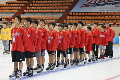 A development camp has been held in South Korea to develop the sport in the nation ©IIHF