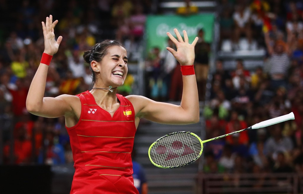 Carolina Marin of Spain added the Olympic title to her world crown at Rio 2016 ©Getty Images