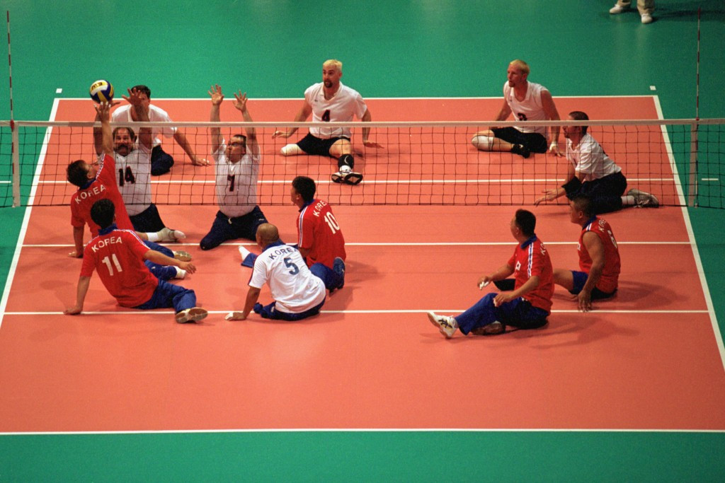 The American men's sitting volleyball team have never won a Paralympic medal ©Getty Images