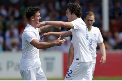 England got their campaign off to the perfect start with a 14-0 drubbing of Japan at St George's Park ©The FA