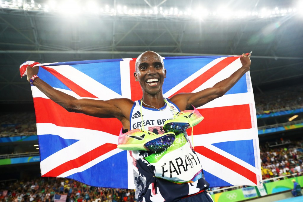 Mo Farah completed the double double with a superb 5,000m triumph ©Getty Images