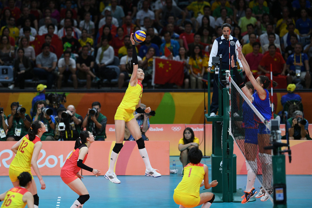China defeated Serbia in four tight sets in the women's final ©Getty Images