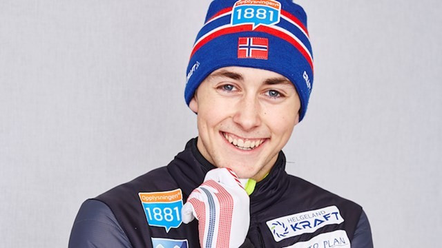 Jarl Magnus Riiber took his first win in an international ski jumping competition with 228.9 points ©FIS