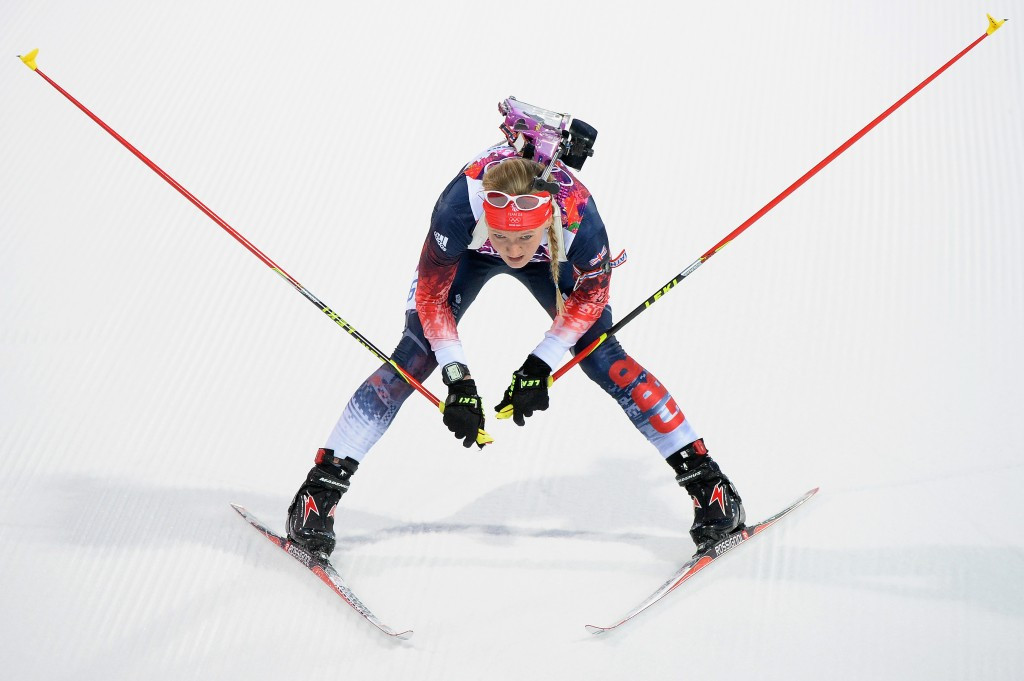 Amanda Lightfoot was one of two British biathletes who competed at Sochi 2014 ©Getty Images