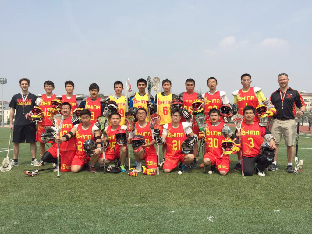 Lacrosse is continuing to grow in China ©FIL