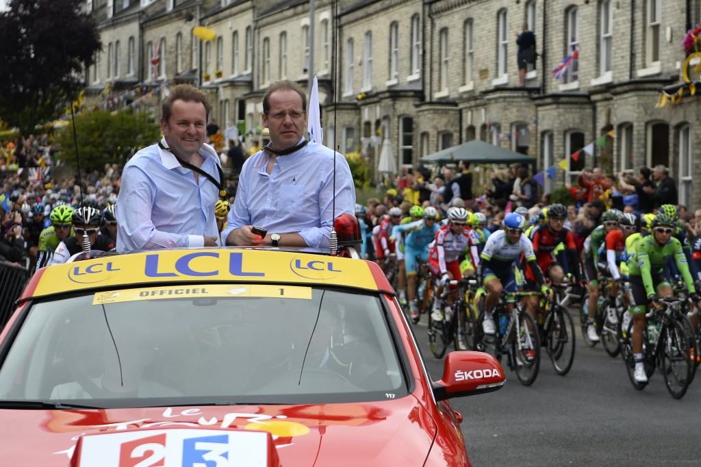 Sir Gary Verity, who led the successful bid for the county to stage the Tour de France Grand Depart in 2014, is backing the bid ©Getty Images