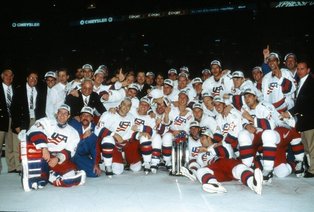 The 1996 World Cup of Hockey team are among the inductees ©Getty Images