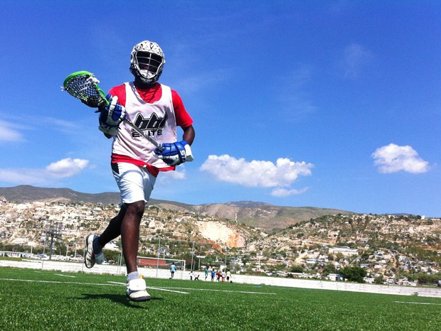 Lacrosse was brought to Haiti in 2012 ©FIL
