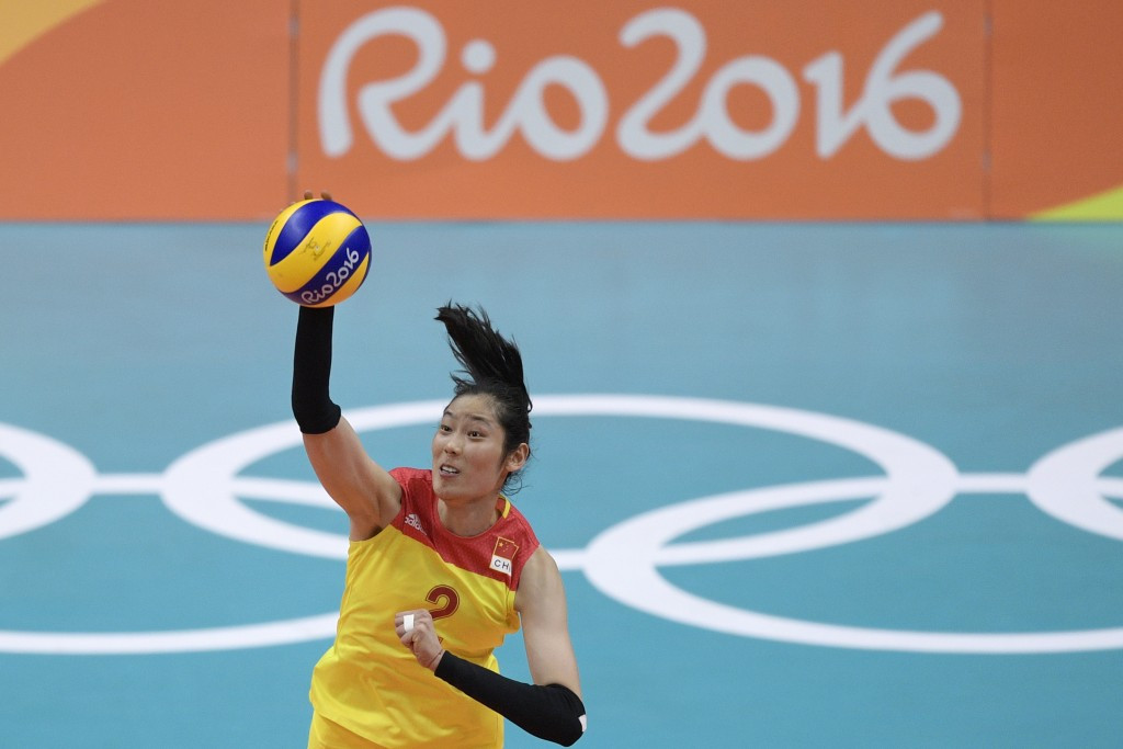 China's Zhu Ting was named as the women's MVP after her side beat Serbia to win gold ©Getty Images