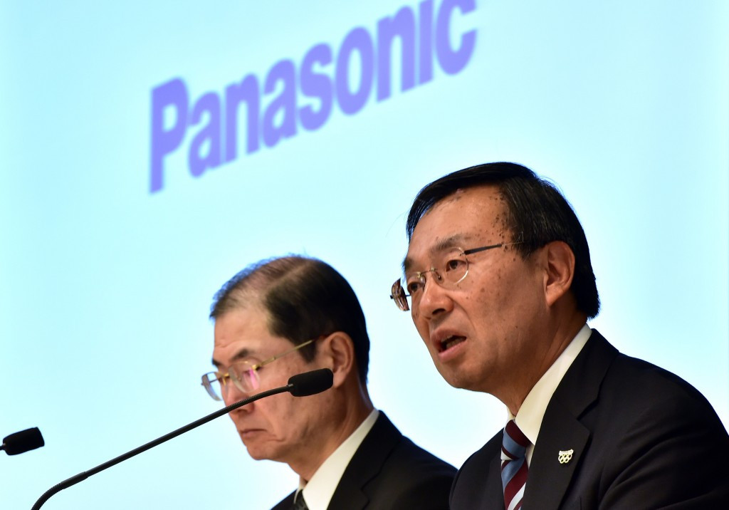 Panasonic President Kazuhiro Tsuga says the corporation will strive to create an inclusive society for persons with impairments ©Getty Images