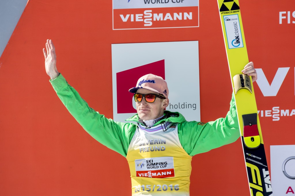 Olympic champion Freund returns to ski jumping five months after hip surgery