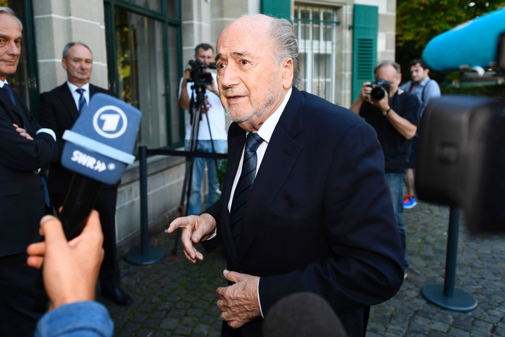 Blatter vows to "accept" verdict of Court of Arbitration for Sport hearing