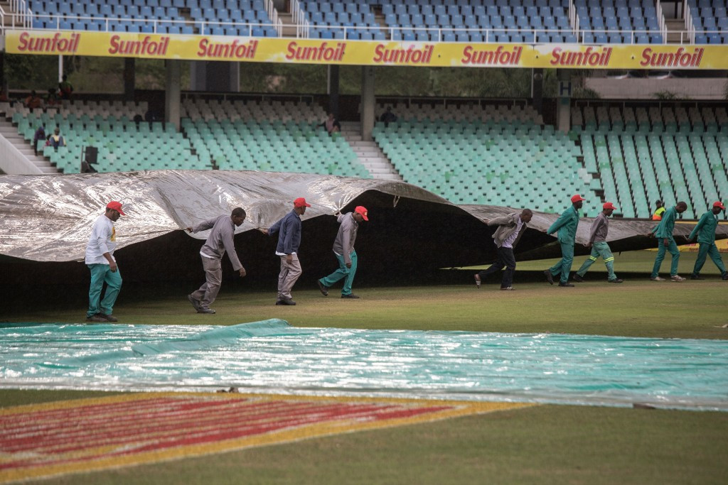 South Africa's first Test against New Zealand was abandoned earlier this week ©Getty Images