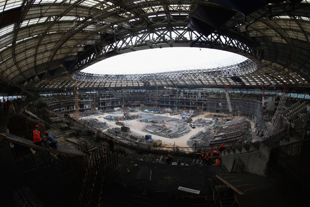 SIS Pitches chosen to install playing surface at 2018 World Cup final venue