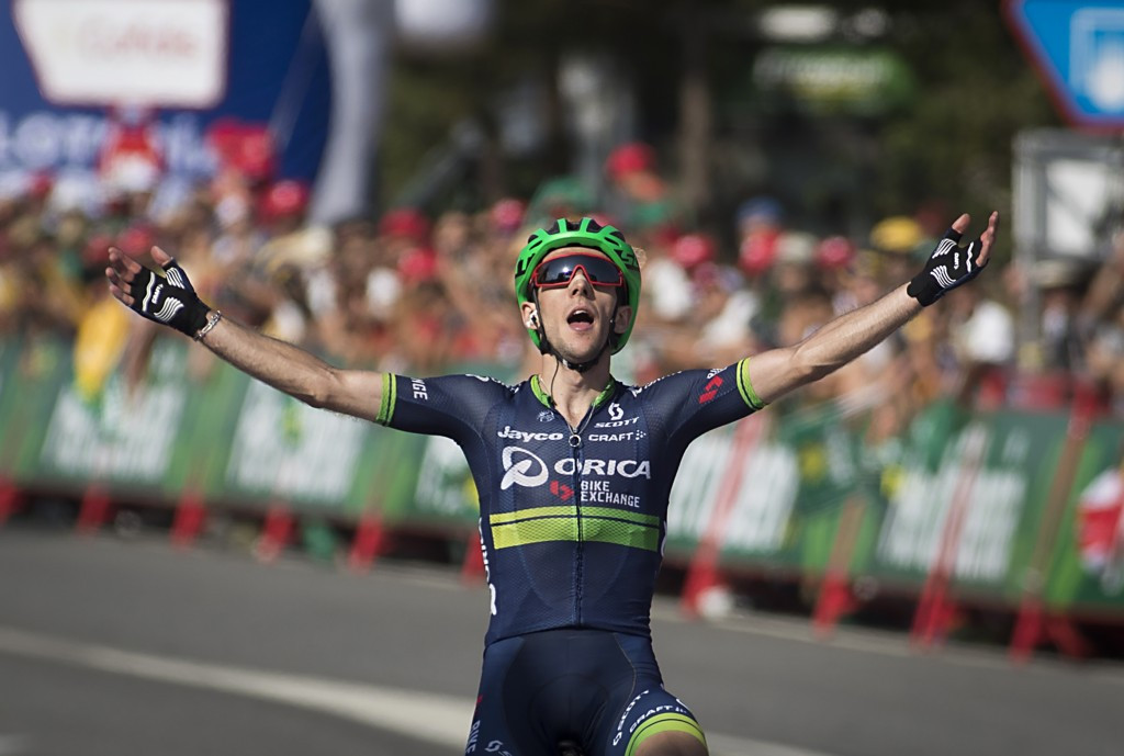 Britain's Yates wins stage six of Vuelta a España as Atapuma maintains overall lead