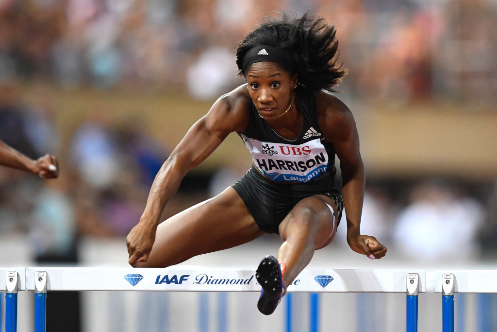 World 100 metres hurdles record holder Harrison wins at IAAF Diamond League in Lausanne after missing Rio