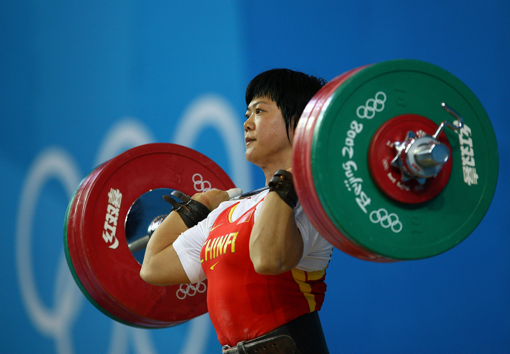 Liu Chunhong won women’s 69kg gold at Beijing 2008 but is set to lose her medal ©Getty Images