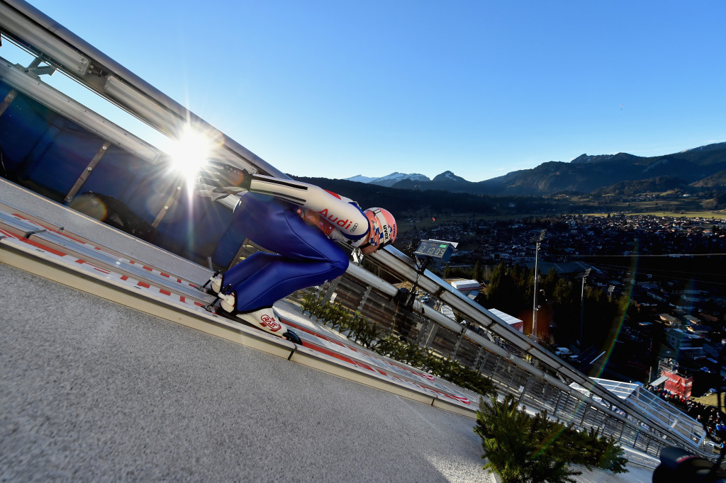 Michael Neumayer ended his 16-year ski jumping career at the end of last season ©Getty Images