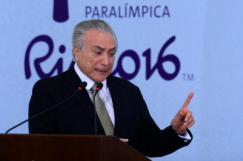 Michel Temer is confident the Rio 2016 Paralympic Games will be a success ©Getty Images