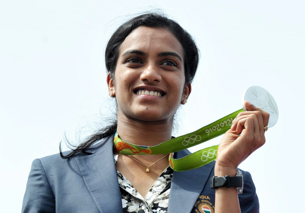 PV Sindhu claimed one of two Indian medals at Rio 2016 ©Getty Images