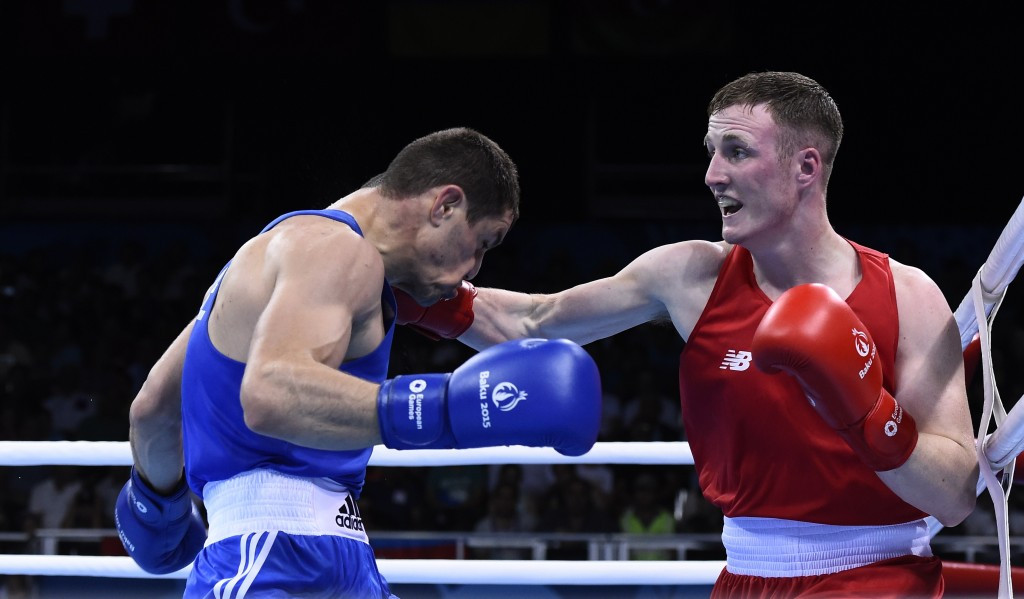 Irish boxer Michael O’Reilly was withdrawn from Rio 2016 after admitting taking a banned drug ©Getty Images