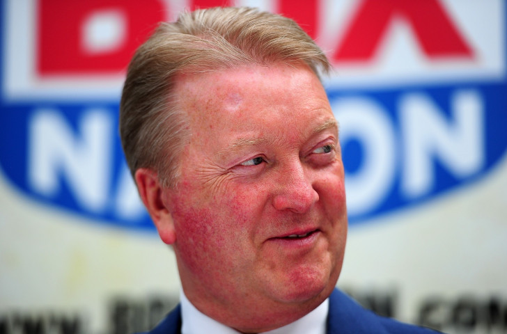 Promoter Frank Warren said it is time Britain's Anthony Joshua started fighting men nearer his own age and size