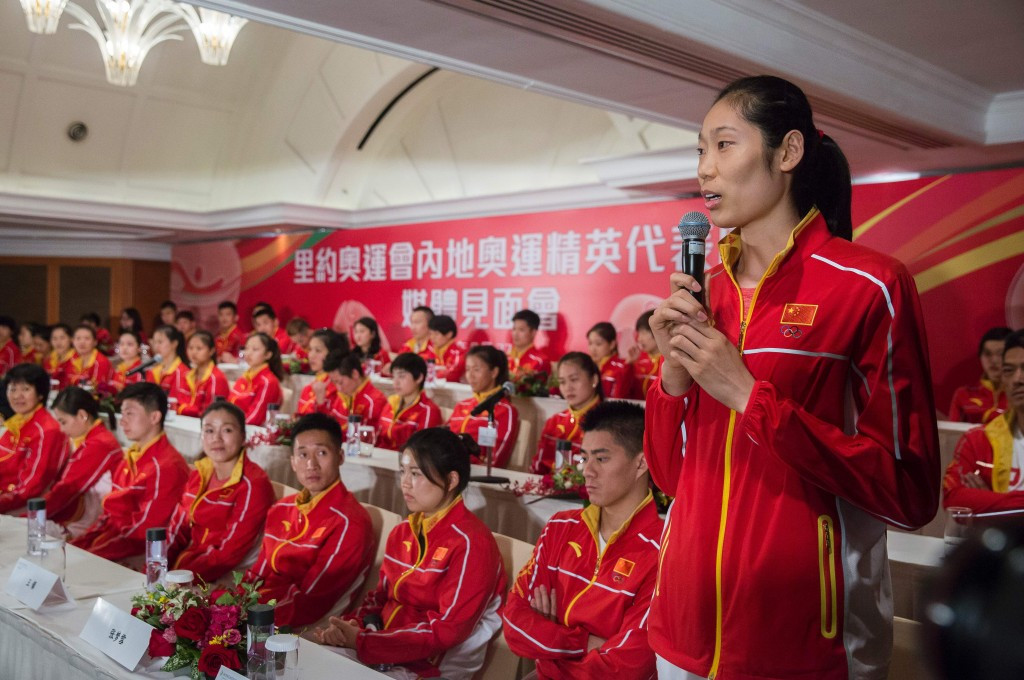 China's athletes are now set to visit Macau ©Getty Images