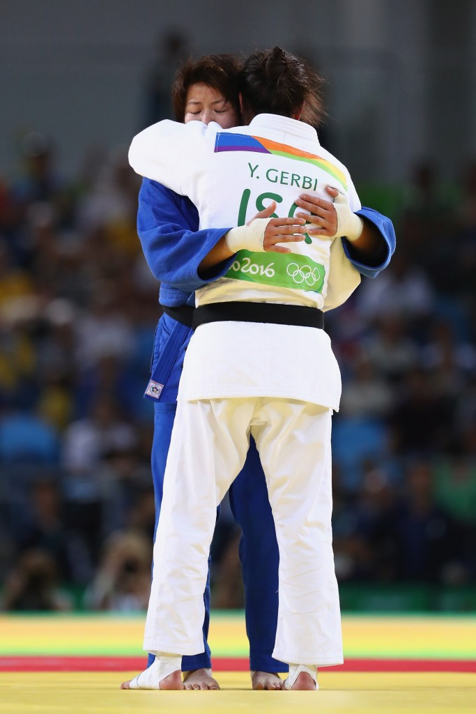 Judo bronze medallist Gerbi auctions Rio 2016 name patch to raise money for medical centre