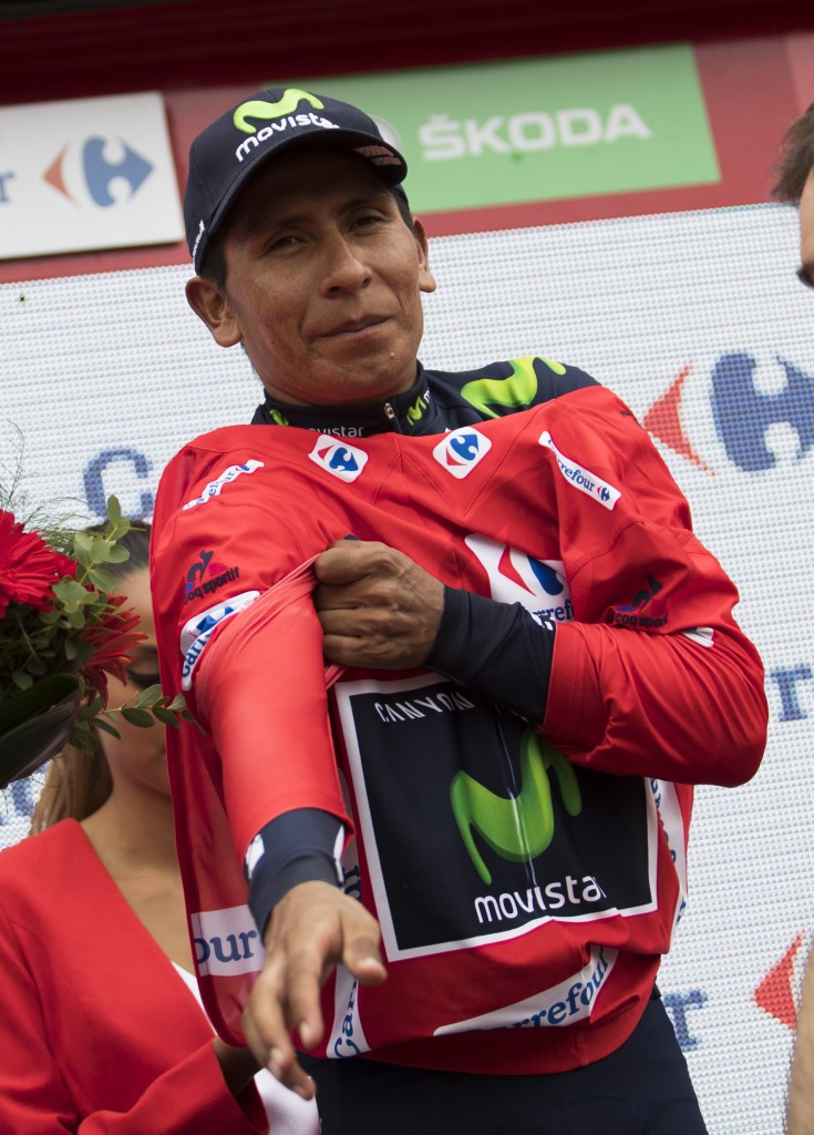 Nairo Quintana has assumed the overall race lead at the Vuelta a Espana ©Getty Images