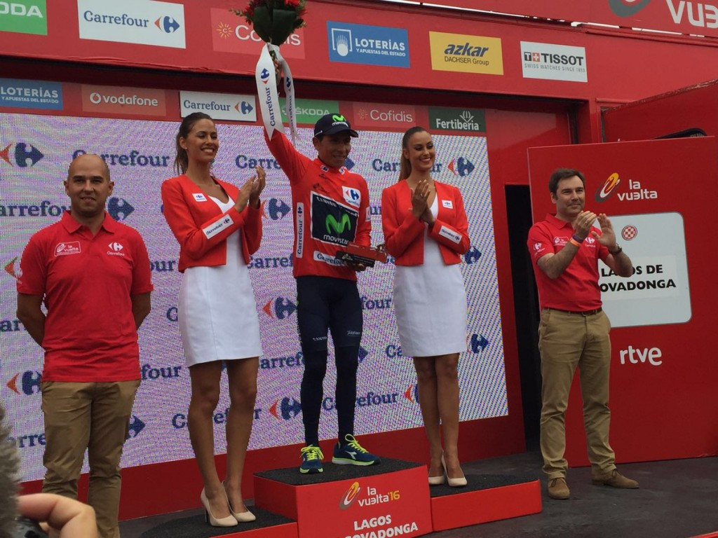 In pictures: Quintana reclaims Vuelta a España race lead