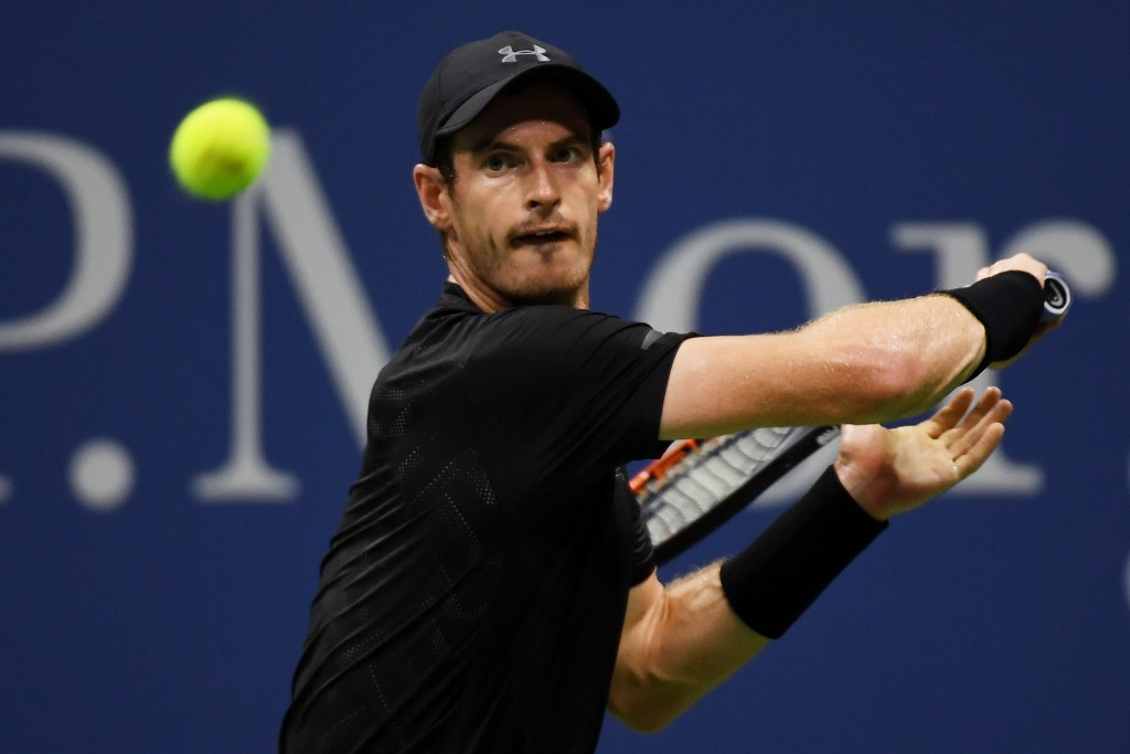 Olympic champion Andy Murray beat Lukas Rosol of the Czech Republic in straight sets ©Getty Images