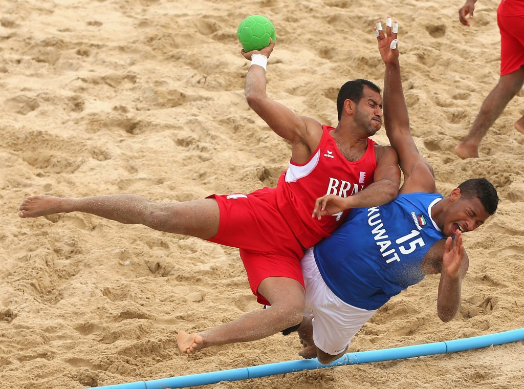 Beach handball is one of the sports set to be televised at the Asian Beach Games ©Getty Images