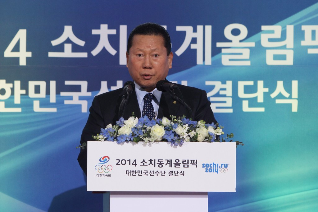 KOSC co-President Kim Jung-haeng has hinted at not running for the position ©Getty Images