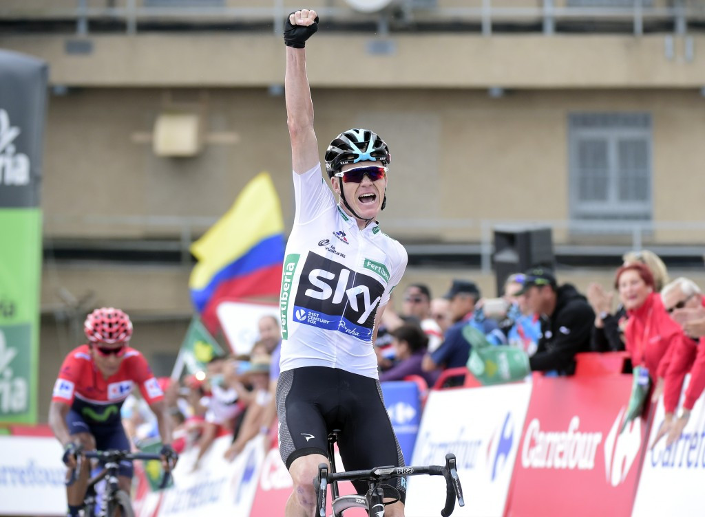 Froome narrows Quintana's lead after winning 11th stage of Vuelta a España
