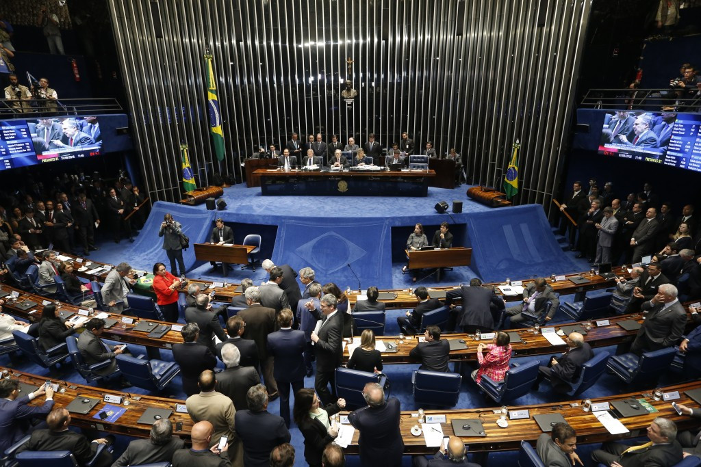The Senate overwhelmingly voted to impeach Dilma Rousseff today ©Getty Images