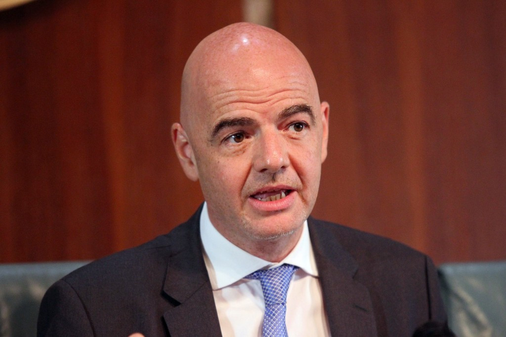 Infantino's salary set at CHF1.5 million per year by FIFA Compensation Sub-Committee