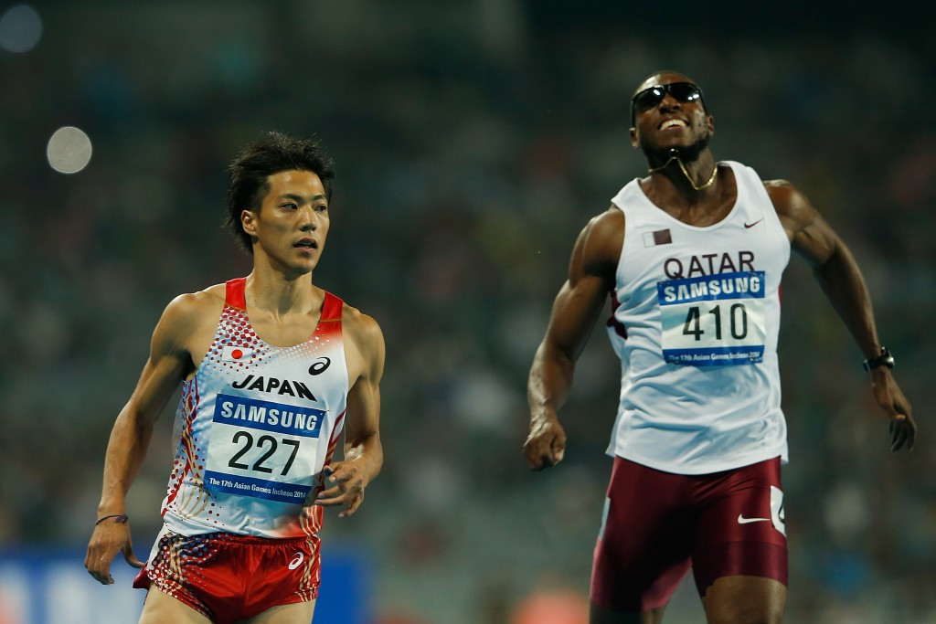 Samuel Adelebari Francis of Qatar (right) has also been retrospectively disqualified ©Getty Images