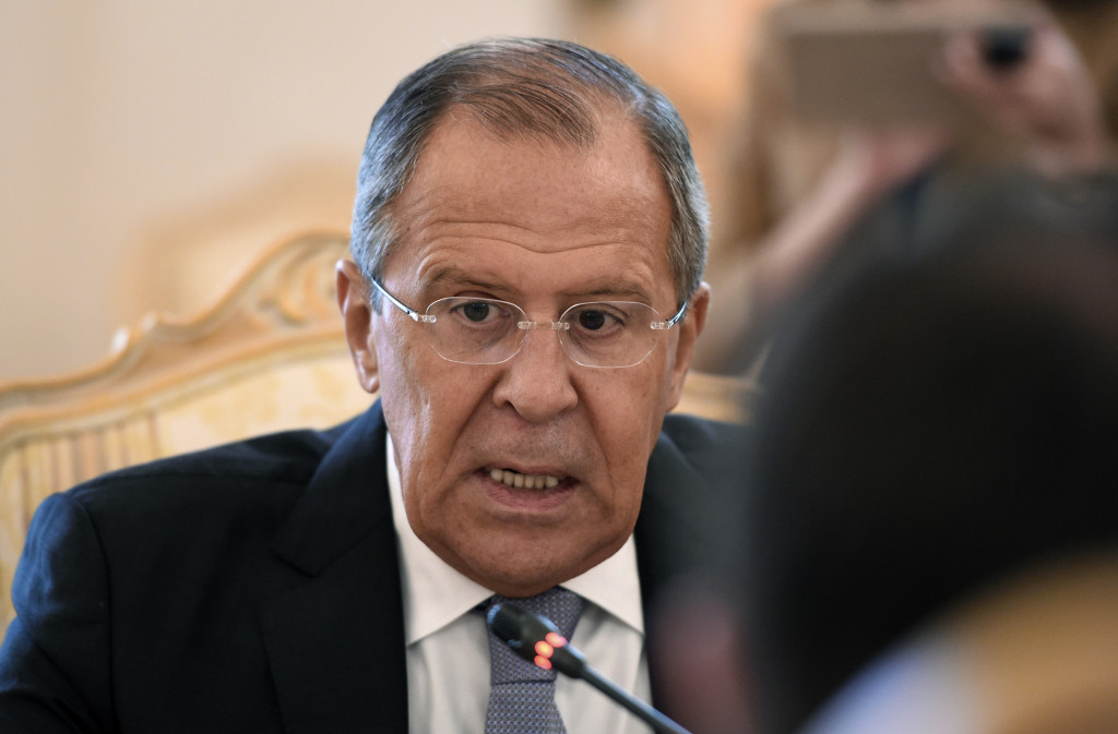 Russian Foreign Minister Sergey Lavrov yesterday accused the IPC of violating the regulations of the United Nations ©Getty Images