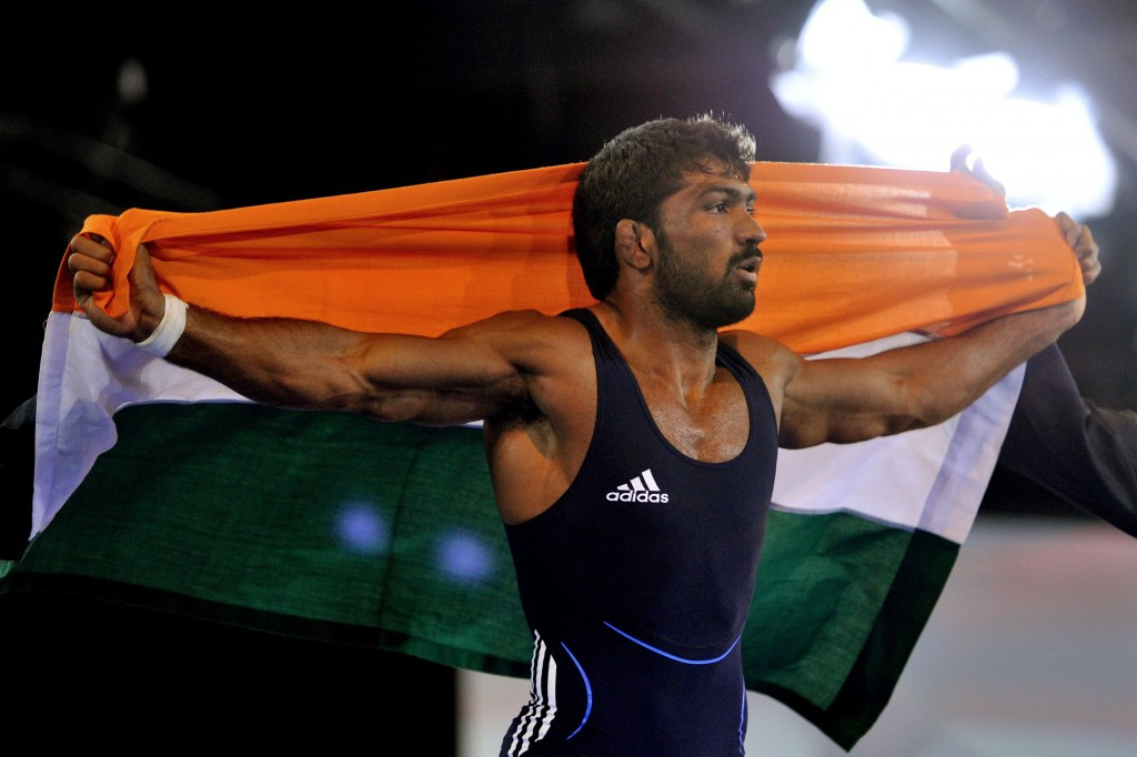 India’s Yogeshwar Dutt has refused to accept the upgraded men’s 60 kilograms freestyle London 2012 Olympic silver medal he claims to have received ©Getty Images