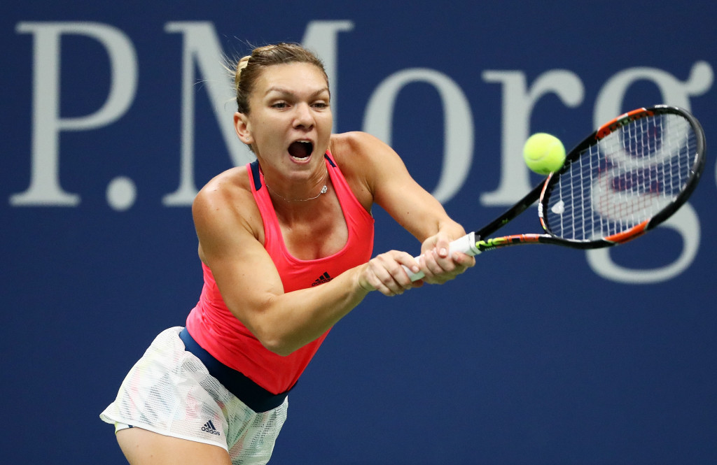 Simona Halep of Romania overcame Lucie Safarova of the Czech Republic to book her spot in the third round ©Getty Images