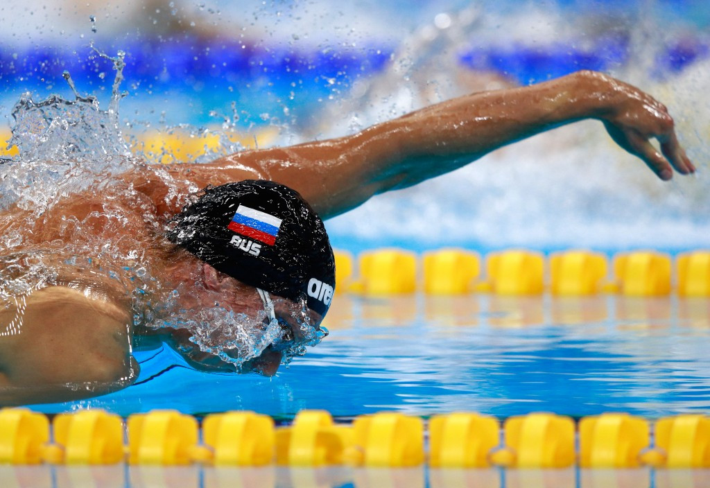 Russia’s Vladimir Morozov will be back in action in his home country after breaking the world record in the men's 100 metres individual medley twice in as many attempts ©Getty Images