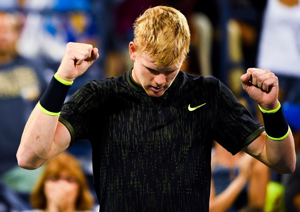 Britain's Kyle Edmund continued his excellent run of form at the US Open ©Getty Images