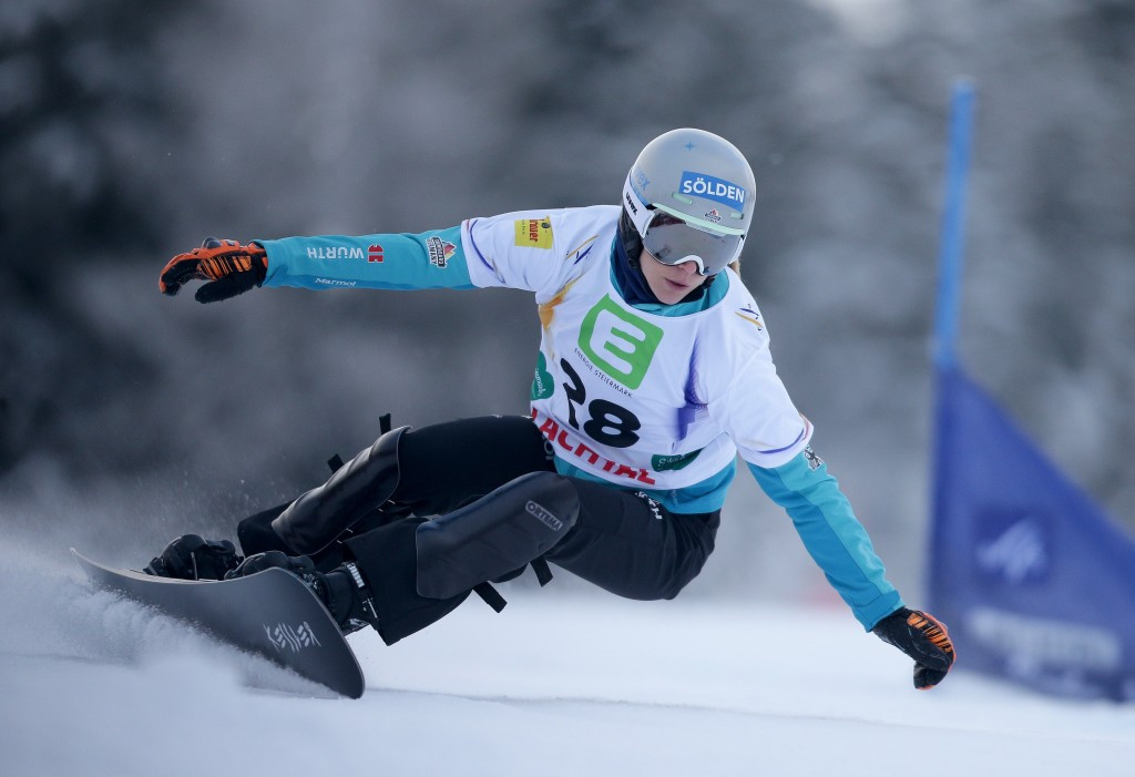 Germany's Amelie Kober won an Olympic snowboarding silver medal at Turin 2006 and bronze at Sochi 2014 ©Getty Images